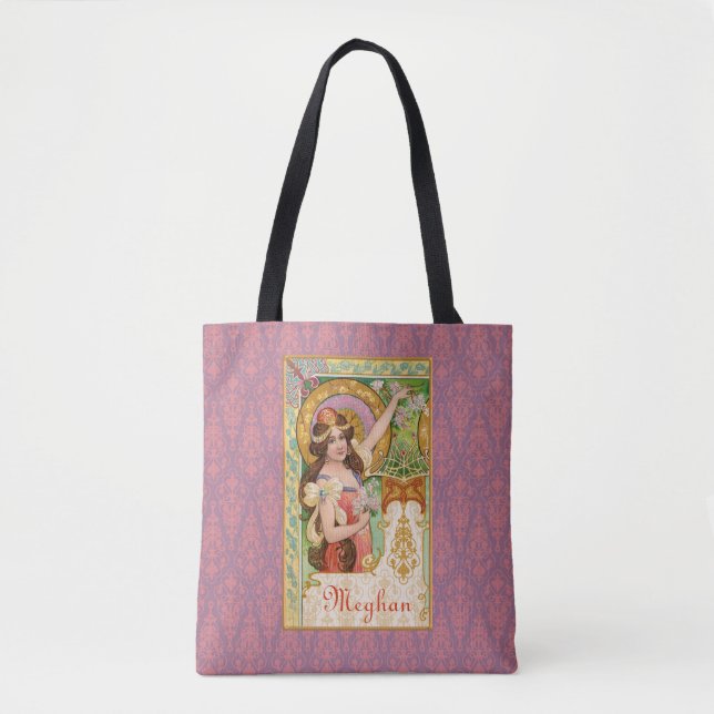 Tela Bolso de Primavera Art Nouveau (Anverso)