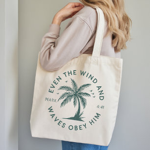 Tela Bolso de regalo con versículo bíblico inspirador p