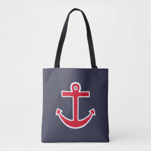 Tela Bolso de regalo de ancla náutica