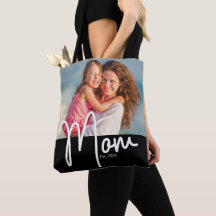 Bolso de regalo de foto de mamá establecida