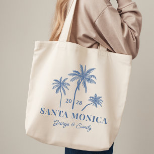 Tela Bolso de regalo de palmera personalizada para fies