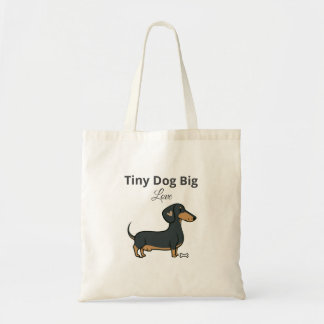 Tela Bolso de regalo divertido para mamá de wiener mini