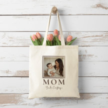 Bolso de regalo moderno personalizado con foto de 