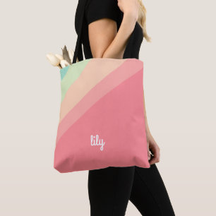 Tela Bolso de regalo personalizado con nombre en arcoír