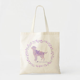 Tela Bolso de regalo personalizado de lavanda para labr
