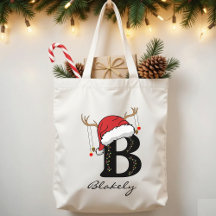 Bolso de Santa Claus Personalizado para Mamá o Abu