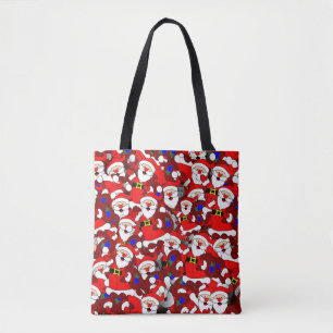 Tela bolso de santa tota feliz