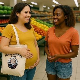 Tela Bolso de Schrödinger para Bebé – ¿Niño o Niña? Exa