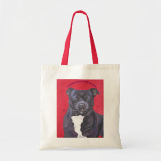 Tela Bolso de Staffordshire bull terrier