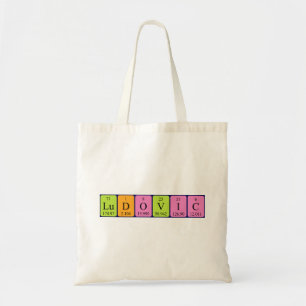 Tela Bolso de tabla periódica de Ludovic