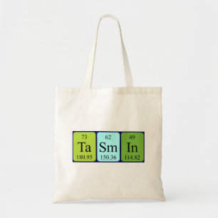 Tela Bolso de tabla periódica de Tasmin
