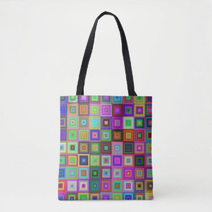 Tela bolso de tacos de arco iris