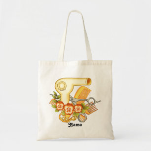 Tela Bolso de tocino con pansia de esteticista amarillo