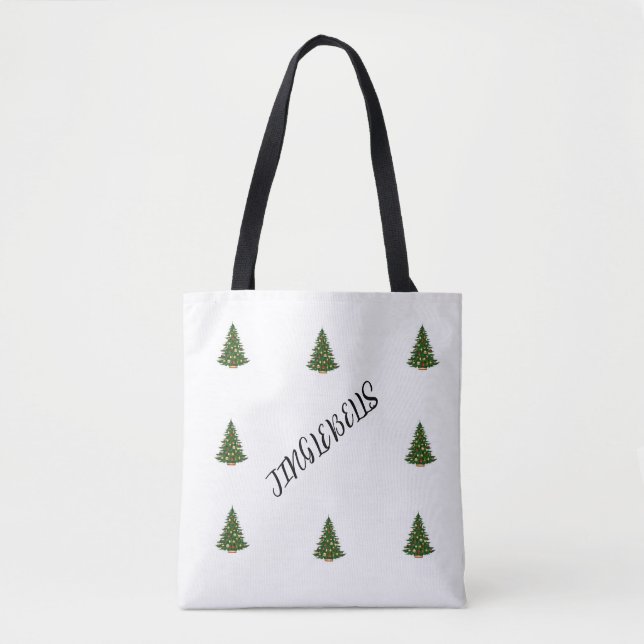 Tela bolso de tocino de jingle bell (Anverso)