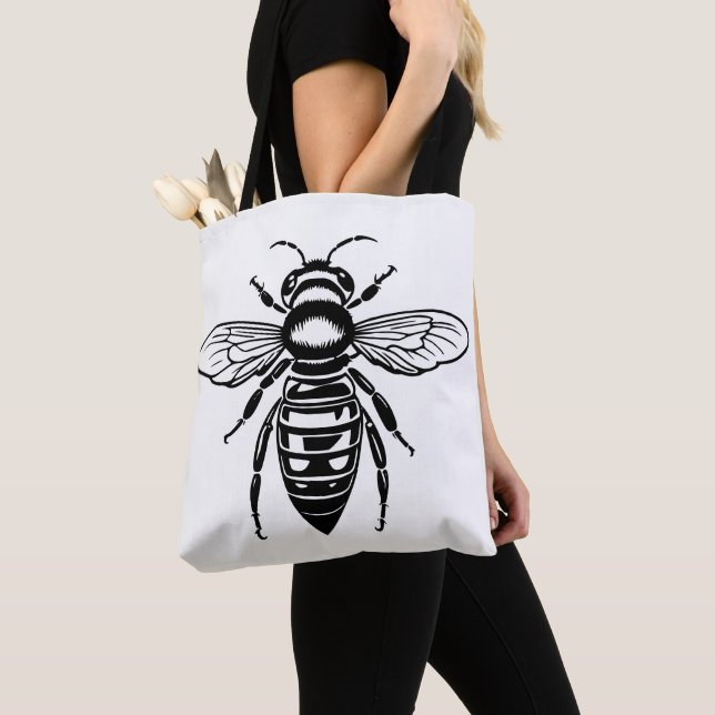 Tela bolso de tote (Detalle)