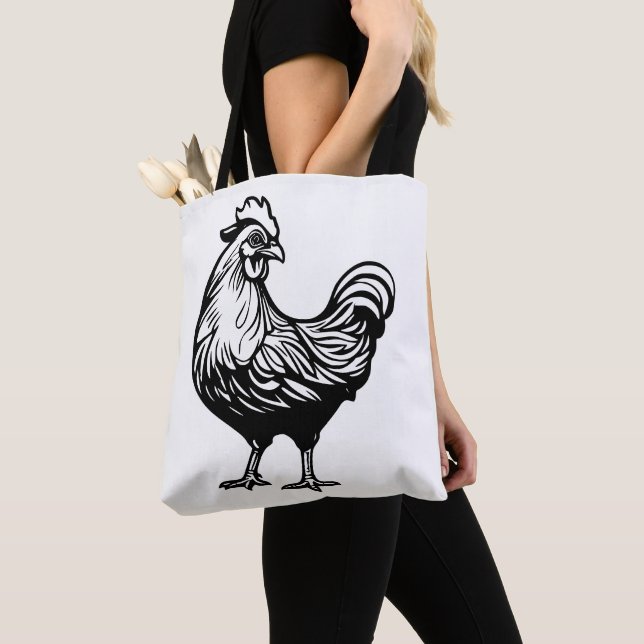 Tela bolso de tote (Detalle)