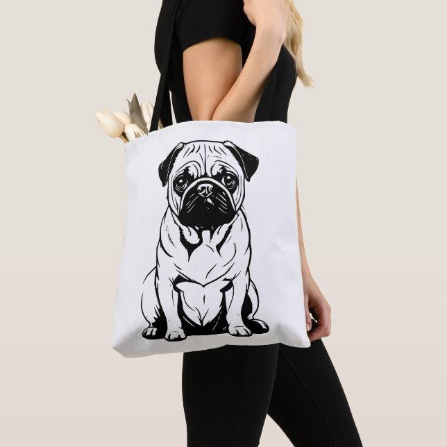 Tela bolso de tote (Detalle)