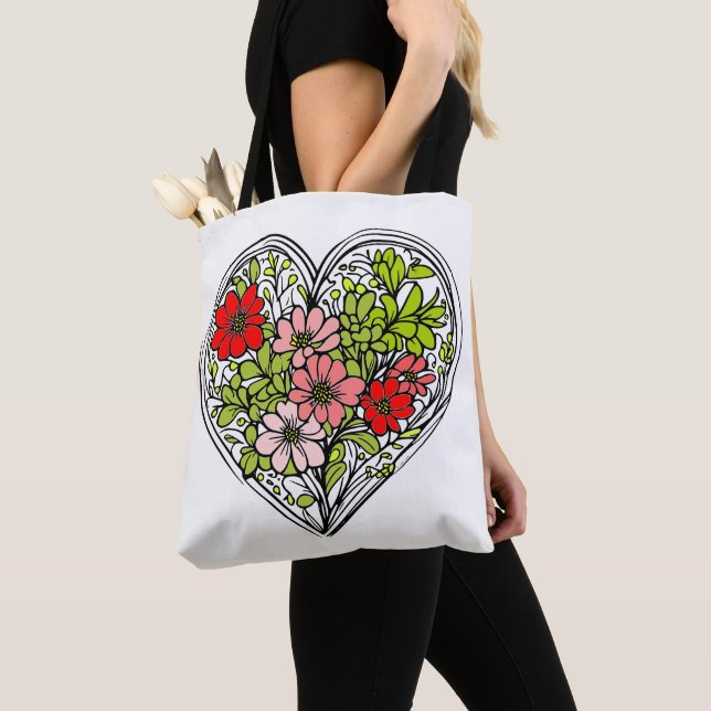 Tela bolso de tote (Detalle)