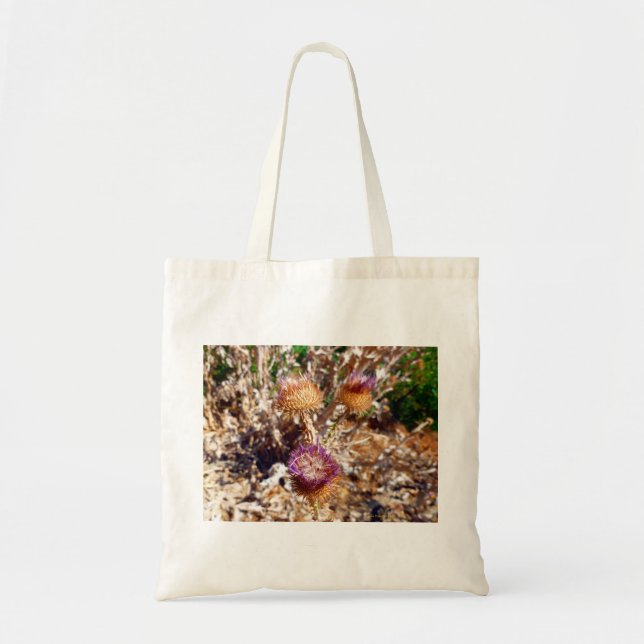 Tela Bolso de tote de cardo (Frente)