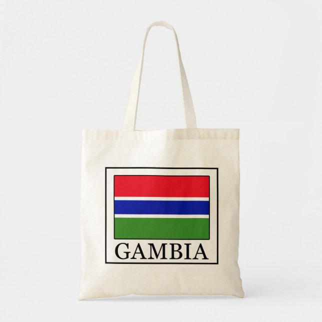 Tela Bolso de tote de Gambia (Frente)