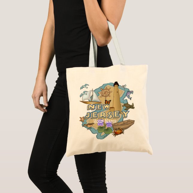 Tela Bolso de tote de Nueva Jersey (Anverso (producto))
