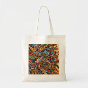 Tela bolso de tote de presupuesto