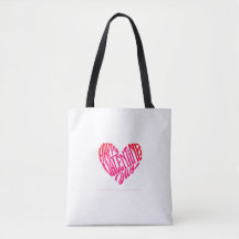 bolso de tote el día de San Valentín
