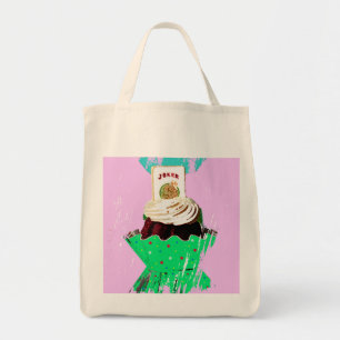 Tela Bolso de tote gráfico de la magdalena del Mah