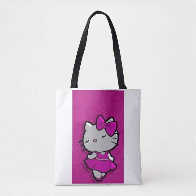 Tela Bolso de tote Hello Kitty (Anverso)