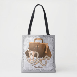 Tela bolso de tote médica