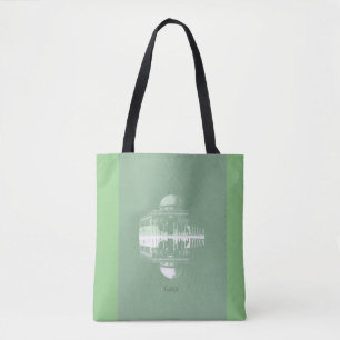Tela Bolso de tote medio islámico de Gaza Palestina