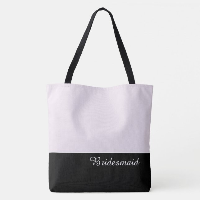 Tela Bolso de tote para dama de honor chic (Reverso)