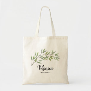 Tela Bolso de tote personalizado minimalista con vegeta