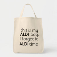 Bolso de ultramarinos de ALDI