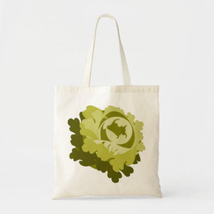 Tela Bolso de ultramarinos de la lechuga