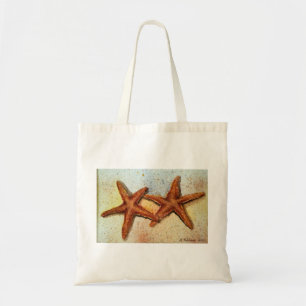 Tela bolso de ultramarinos de las estrellas de mar