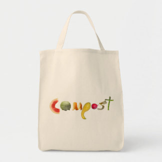 Tela Bolso de ultramarinos del estiércol vegetal