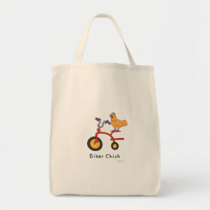 Tela Bolso de ultramarinos del polluelo del motorista