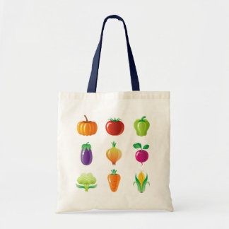 Tela Bolso de ultramarinos del Veggie