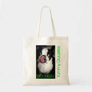 Tela Bolso de ultramarinos orgánico de BOSTON TERRIER