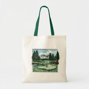 Tela Bolso de ultramarinos reutilizable del campo de