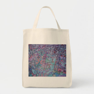Tela bolso de ultramarinos único
