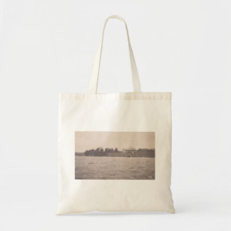 Tela Bolso de valón el lago Michigan del club de campo