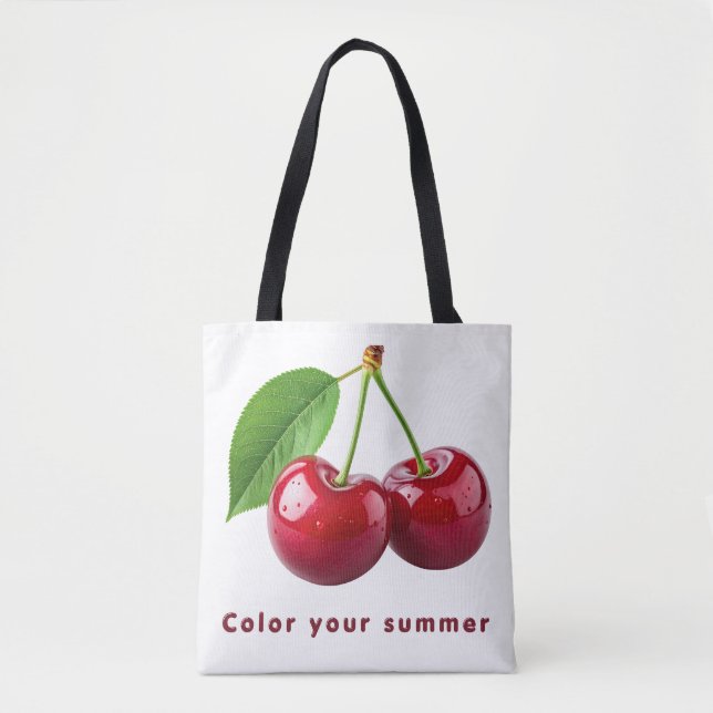 Tela Bolso de verano afrutado (Anverso)