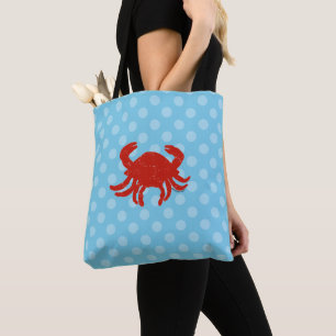 Tela Bolso de viaje para perro con lunares azules de ca