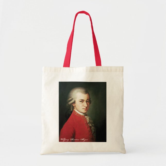 Tela Bolso de Wolfgang Amadeus Mozart (Frente)