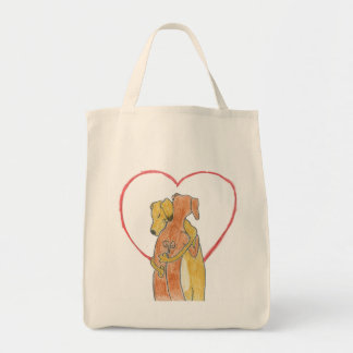 Tela Bolso del abrazo de Rhodesian Ridgeback