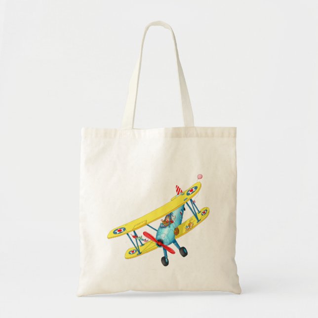 Tela Bolso del aeroplano de la diversión (Frente)