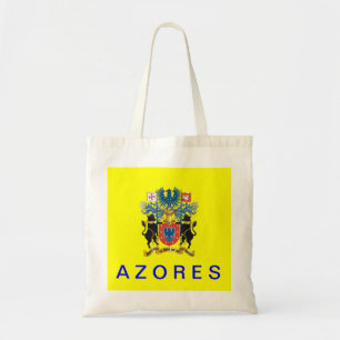 Tela Bolso del algodón de la bandera de Azores