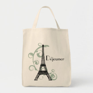Tela Bolso del almuerzo de la torre Eiffel
